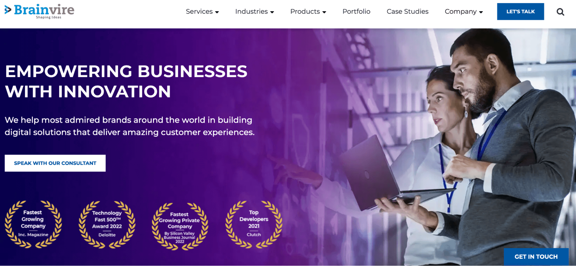Brainvire Infotech: Empowering businesses with innovation. 