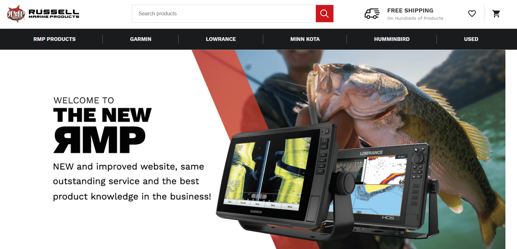 Russell Marine Products homepage