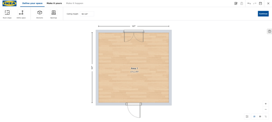 IKEA kitchen planner product configurator screenshot