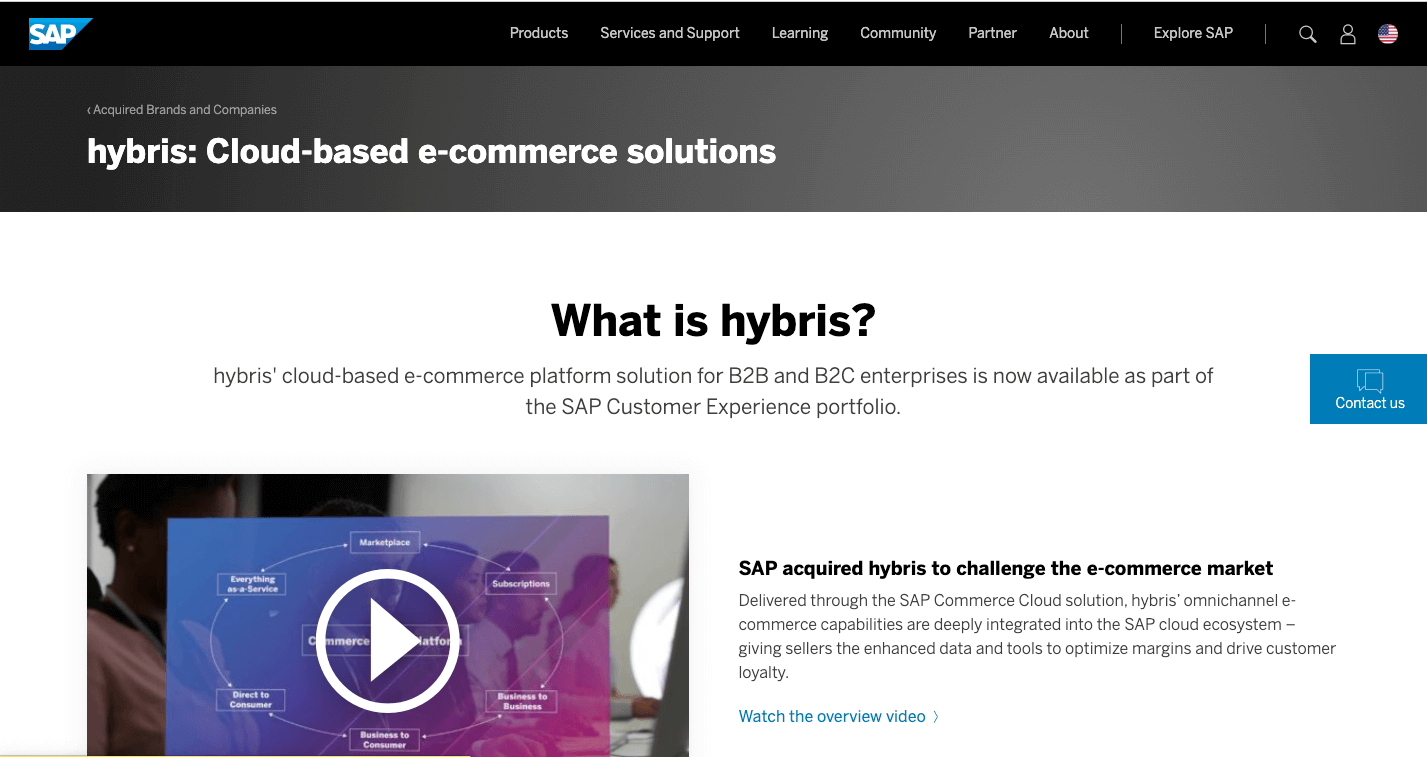 SAP Commerce Cloud